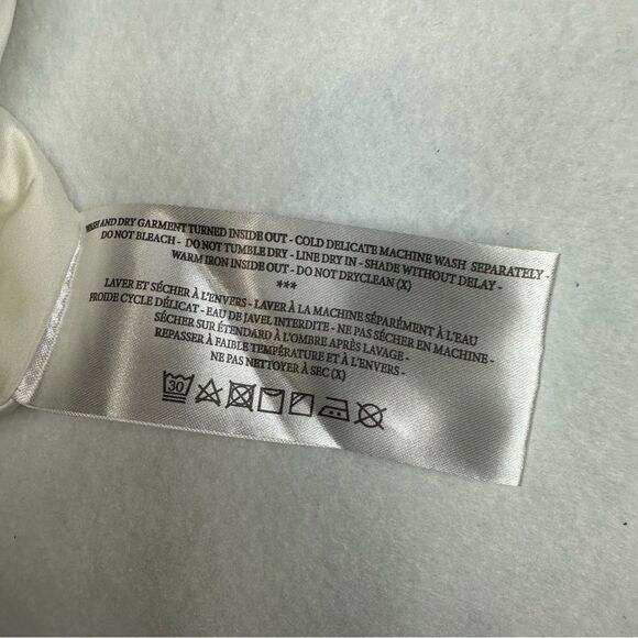 NWT Keepsake the Label Revolve Ivory Lonely Lover Mini Dress - Women Size S - Picture 5 of 8